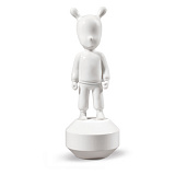 Фигурка Lladro Гость белый 11х30 см, фарфор