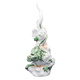 Фигурка Meissen Дракон 29,5 см, Йорг Даниэльчик, фарфор, зеленый