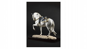 Фигурка Lladro Испанская чистокровная 50х44 см, лимитированный отпуск