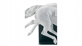 Фигурка Lladro Скачки 44х28 см, фарфор