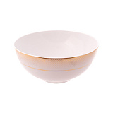 Набор салатников Falkenporzellan Deluxe Shape - Rio White Gold 21см