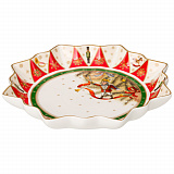 Блюдо Щелкунчик 85-1923, 26Х4см