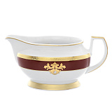 Соусник Falkenporzellan Alena 3D Bordeaux Gold Constanza 500мл