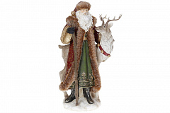 Фигурка Дед Мороз с оленем (красный), 900-505