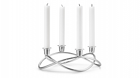 Подсвечник для 4-х свечей Georg Jensen Сезон 9 см
