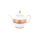 Чайник Falkenporzellan Natalia bordeaux gold 1,2мл