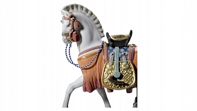 Фигурка Lladro Белый конь надежды 30х31 см, фарфор
