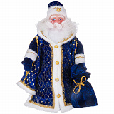 Фигурка Дед Мороз царский красный 140-332